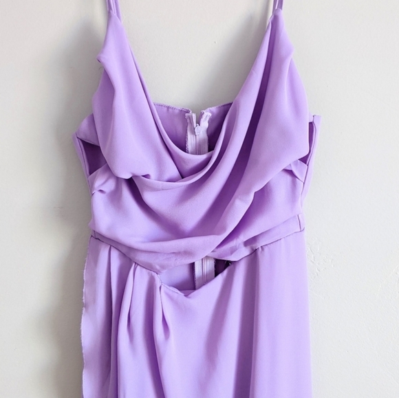 FINAL SALE 🌿CUT OUT LAVENDER DRESS🌿 - Picture 6 of 8